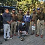 हिमालयन घुरल का अवैध शिकार करने वाले को पकड़ा
