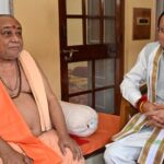 हरिद्वार में मुख्यमंत्री धामी ने शंकराचार्य स्वामी राजराजेश्वराश्रम महाराज से लिया आशीर्वाद…